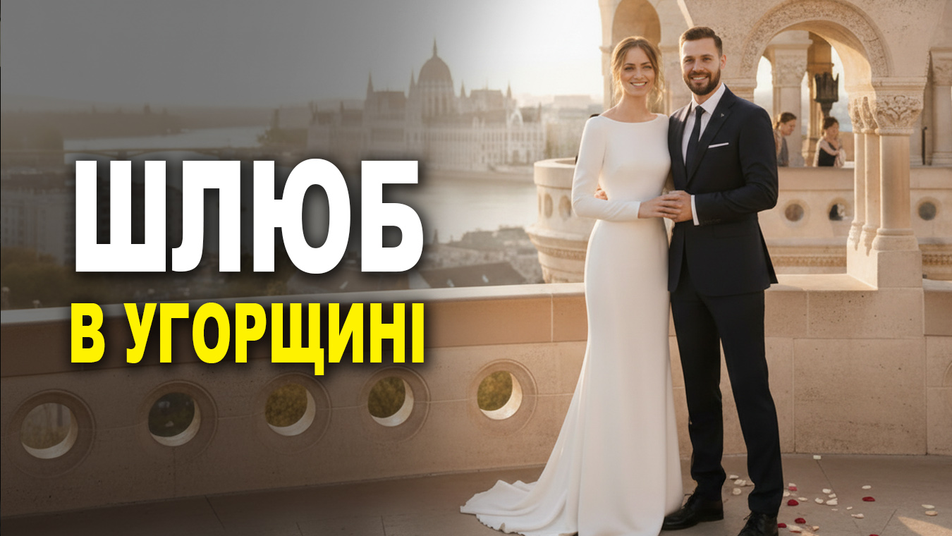 Шлюб в Угорщині – все “під ключ”, без Дії та Резерву