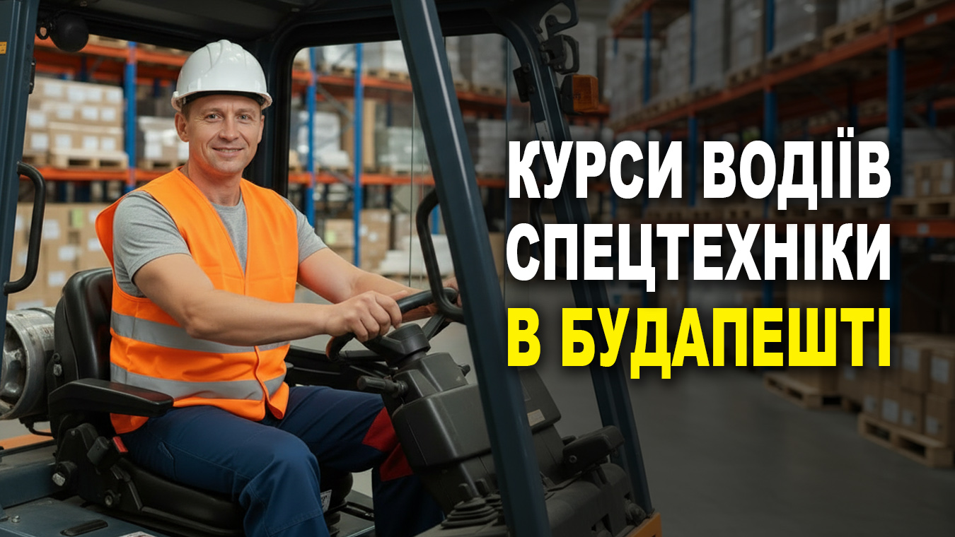 Курси операторів спецтехніки в Будапешті